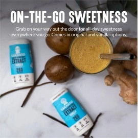 Lakanto Liquid Monk Fruit Extract Drops - Zero Calorie, Zero Sugar, Keto Drink Sweetener, Sugar Substitute, On the Go, Tea, Coffee, Water, Smoothies, Other Drinks (Vanilla - 1.76 Fl Oz - Pack of 1)