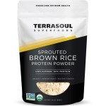Terrasoul Superfoods Organic Sprouted Brown Rice Protein Powder, 1.5 Pounds