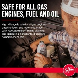 Sea Foam High Mileage Motor Treatment HM16, 16 oz, Pack of 1, Silver