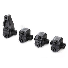 Traxxas Front & Rear Axle Mount Set, Black, Trx-4