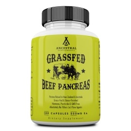 Ancestral Supplements Grass Fed Beef Pancreas Supp..