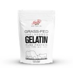 Hearthy Foods Beef Gelatin Powder Unflavored Gelatin Powder for Women and Men | Keto and Paleo Friendly Pure Protein Type 1 & 3, Grass-Fed Halal Certified, Non-GMO, Kosher Gelatin | 16 oz. 454g