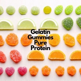 Hearthy Foods Beef Gelatin Powder Unflavored Gelatin Powder for Women and Men | Keto and Paleo Friendly Pure Protein Type 1 & 3, Grass-Fed Halal Certified, Non-GMO, Kosher Gelatin | 16 oz. 454g