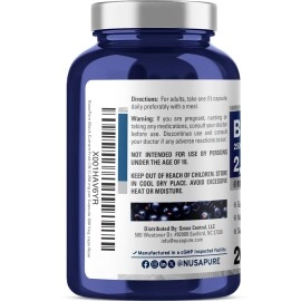 NusaPure Black Currant 2500 Mg Equivalent Per Caps 200 Veggie Capsules (Powder, Extract 10:1, Vegan, Non-GMO & Gluten-Free)