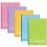 Kokuyo Campus Notebooks Semi-B5 Pre-Dotted, 6 mm Ruled, 30 Sheets - 60 Pages, Vitamin Colors (1 set/vitamin color)