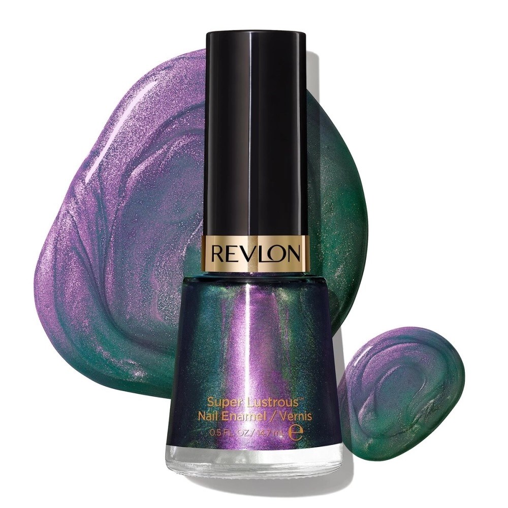Revlon Nail Enamel Mirror & Halo Collection, Amethyst Smoke, Multi, 0.5 Fl Oz (Pack Of 1)