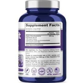 NusaPure Vitex Chasteberry Fruit 20:1 Extract 9,000 mg -200 Veggie Caps 200 Days Supply (Non-GMO & Gluten Free)