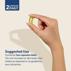 ANDREW LESSMAN Essential Omega-3 Unflavored - 180 Softgels - Ultra-Pure, High Potency Omega-3 Oils. High DHA, No Stomach Upset, No Contaminants, No Mercury. Small Easy to Swallow Softgels