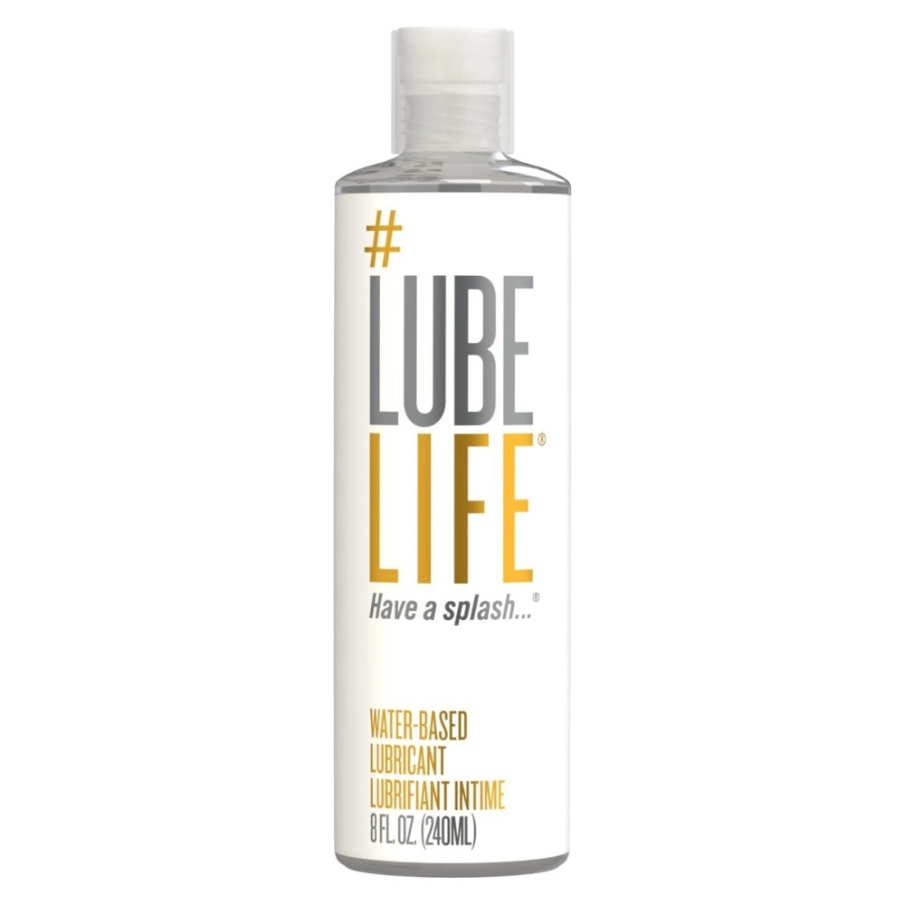 Lube Life Water Based Personal Lubricant, 240ml Sex for Men, Women and Couples (Free of Parabens, Glycerin, Silicone and Oil)