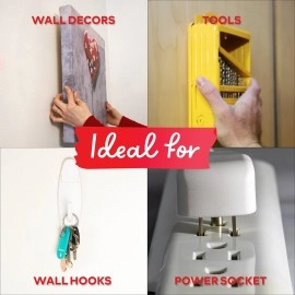 XFasten Extreme Double-Sided Acrylic Mounting Tape Removable, Gray, 1-Inch x 450-Inch, Weatherproof, Super Strong Double-Sided Adhesive and Tough Bonding Strength