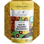 The Spice Hut Ras El Hanout Seasoning, Organic Authentic North African Blend, 2 Oz, Salt Free, Small Pouch,