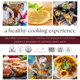 The Spice Hut Ras El Hanout Seasoning, Organic Authentic North African Blend, 2 Oz, Salt Free, Small Pouch,