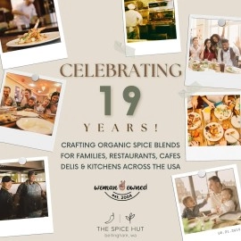 The Spice Hut Ras El Hanout Seasoning, Organic Authentic North African Blend, 2 Oz, Salt Free, Small Pouch,