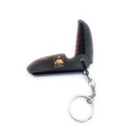 GBS Handmade Men\'s Beard Moustache Comb - with Keychain - 73mm