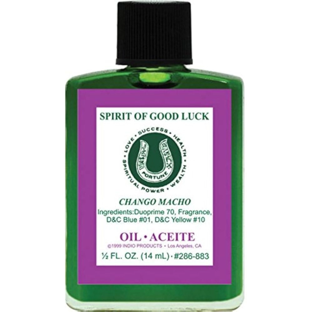 INDIO (1Pack) Products Spiritual Anointing Oil- SPIRIT/GOOD LUCK 1/2oz