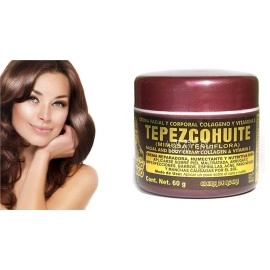 DEL INDIO PAPAGO Facial Night Skin Cream With Tepezcohuite 60g - Hydrates the Skin