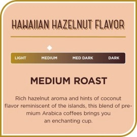 Don Francisco\'s Hawaiian Hazelnut Flavored Ground Coffee, 100% Arabica (3 x 12 Ounce Cans)