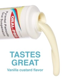 Oral-Pro Aurora 50Mg/Ml Oral Pro Pyrantel Pamoate Oral Suspension, 16 Ounce, Vanilla Flavor