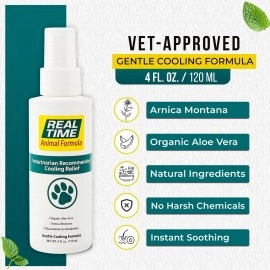Real Time Pain Relief Pet Formula, 4 Ounce Spray Bottle