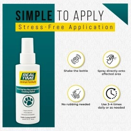 Real Time Pain Relief Pet Formula, 4 Ounce Spray Bottle
