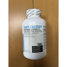 Bronson Tart Cherry Maximum Strength 7600 mg, 180 Vegetarian Capsules (90 Servings)