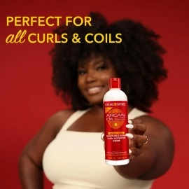 Creme of Nature with Argan Moisture & Shine Curl Activator Creme, 12 Ounce