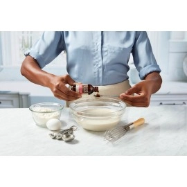 Lafaza Organic Pure Madagascar Bourbon Vanilla Extract, All-Natural (4 fl oz)