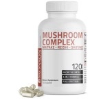 Bronson Triple Mushroom Complex - Maitake - Reishi - Shiitake - Powerful Antioxidant & Immune System Booster, 120 Capsules