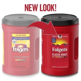 Folgers Coffee, Classic (Medium) Roast, 51oz