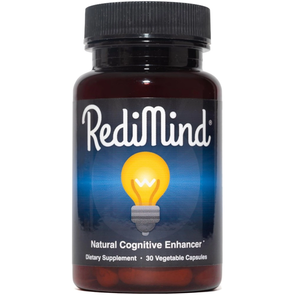 RediMind - Clinically-Proven Cognitive Enhancement Supplement - Non-GMO, Vegan, Gluten-Free