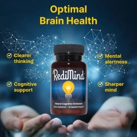 RediMind - Clinically-Proven Cognitive Enhancement Supplement - Non-GMO, Vegan, Gluten-Free