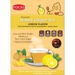 Pocas Honey Ginger Tea, Lemon, 360 Gram (Pack of 24)