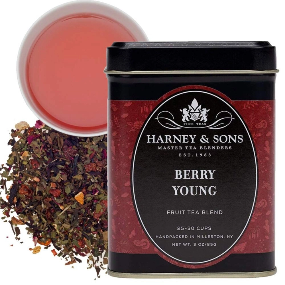 Harney & Sons Berry Young Fruit Tea with Goji Berry and Mutan Tea, 3 Ounce (48115)