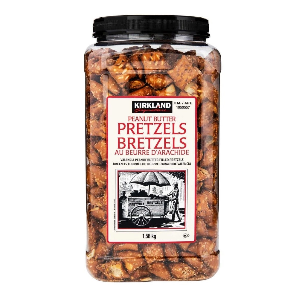 Kirkland Signature Peanut Butter Filled Pretzels Nuggets 1.56kg | | Packaging may vary