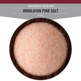 SALTWORKS Artisan Salt Company Ancient Ocean Himalayan Pink Salt, Fine Grain, Pour Spout Pouch, 16 Ounce