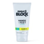 SweatBlock Antiperspirant Lotion for Hands & Feet - CLINICAL STRENGTH for Men & Women - Hyperhidrosis Aid to Stop Excessive Sweating - Reduces Foot Odor - Moisturizing w/Aloe - Travel Size 1.69 fl oz