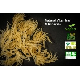 KARIBBEAN FLAVOURS Premium Irish Moss Superfood 2-Pack (2 x 3 Oz) | Wildcrafted | Non GMO | Organic | Vegan | Hand Picked | Sun Dried | Makes Perfect Gel