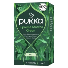 Pukka Herbs, Supreme Matcha Green, 3 Pack, 20 Herbal Tea Sachets Each