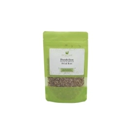 Biokoma 100% Pure and Organic Dandelion Dried Root 100g (3.55oz) In Resealable Moisture Proof Pouch