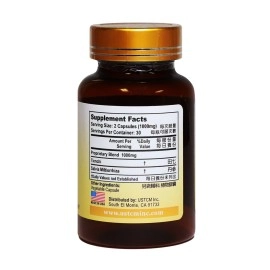 Tienchi Danshen Capsules Pseudoginseng Notoginseng Sanqi Salvia Miltiorrhiza Red Sage Capsules 500mg 60 Vegetable Capsules 100% Natural No Preservatives for Healthy Cardiovascular System Made in USA