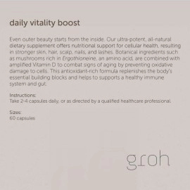Groh Daily Vitality Boost, 60 Count