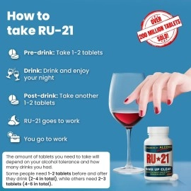 RU-21 Dietary Supplement (120-Pill Bottle)
