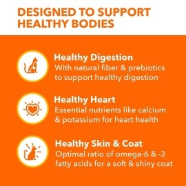 IAMS PROACTIVE HEALTH Adult Healthy Dry Cat Food with Salmon and Tuna, 7 lb. Bag