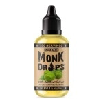 Smart138 Monk Drops - 100% Monkfruit Liquid Sweetener, Zero Glycemic, Zero Calories, Zero Sugar, No Added Water, Concentrated Monk Fruit (350 Servings, 1.5 Fl Oz)