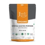 Just Jaivik 100% Organic Stevia Leaf Powder- An Organic Substitute to Sugar (227g / 0.5 LB / 08 oz)
