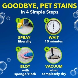 Carpet & Area Rug Pet Stain & Odour Remover, 710ml