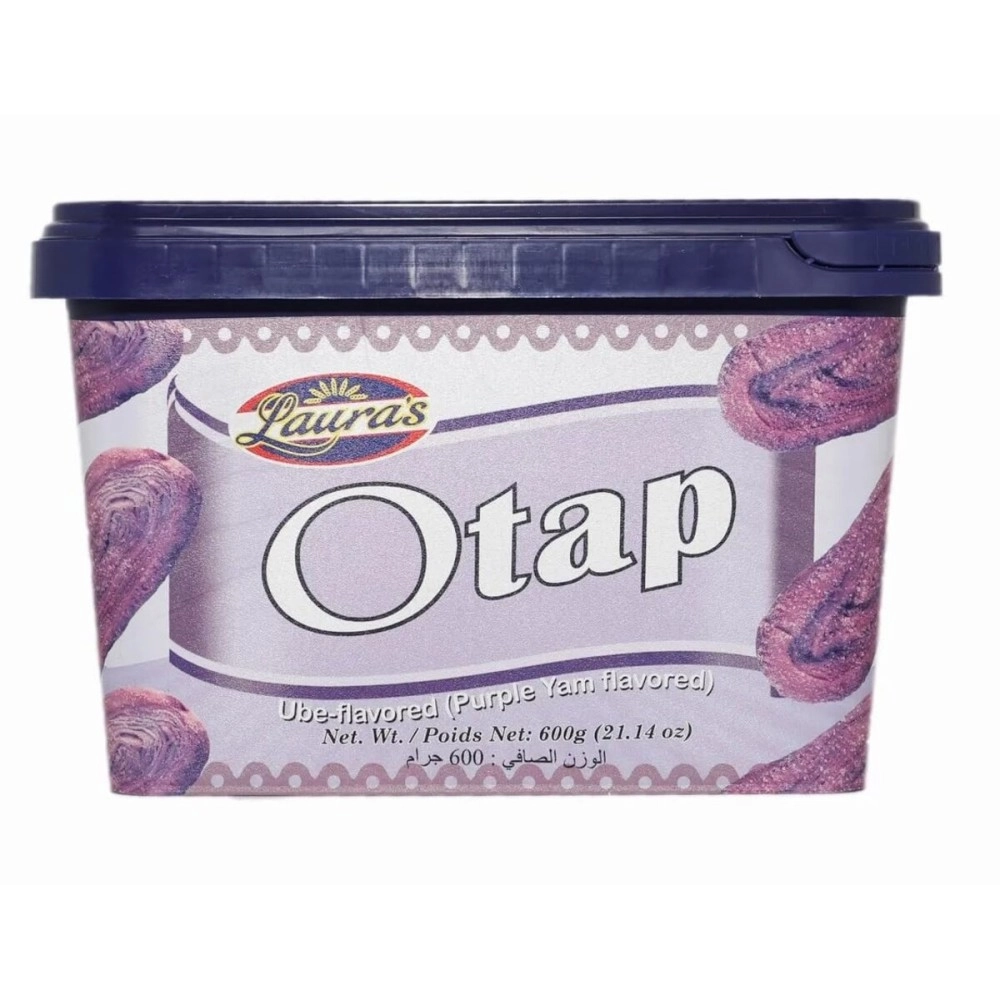 Laura\'s Otap Biscuits - Ube (Purple Yam) 600g