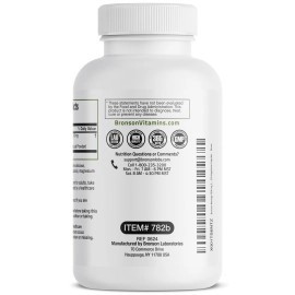 Bronson Moringa 5000 mg Extra High Potency Energizing Superfood Antioxidant, 250 Vegetarian Capsules