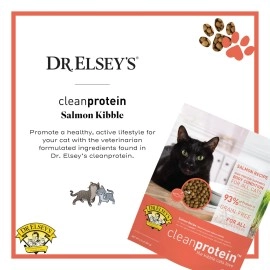 Dr. Elsey\'s Cleanprotein Salmon Formula Dry Cat Food, 6.6 Lb