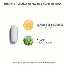 GliSODin The Antioxidant Enzyme - 60 Capsules 1 Month Supply